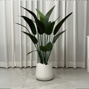 עציץ מלאכותי ציפור גן עדן 1.10 ס"מ כד אמיליה