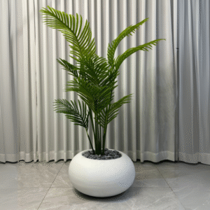 עציץ דקל מלאכותי 1.50 ס"מ כד אלמה