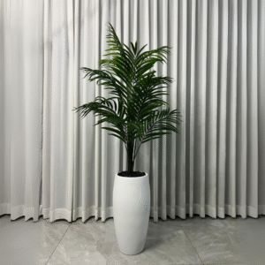 עציץ דקל מלאכותי 1.60 כד פלורנס