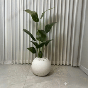 עציץ מלאכותי ציפור גן עדן 1.80 ס"מ כד ולנסיו