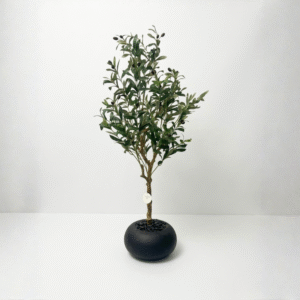עץ זית מלאכותי 1.25 ס"מ כד אלמה