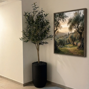 עץ זית מלאכותי 1.95 ס"מ כד מילאן